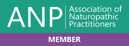 Association of Naturopathic Practitioners member badge
